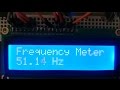 AC 220v frequency meter / counter using arduino (with code)