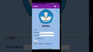 Aplikasi Sipeka Smartphone