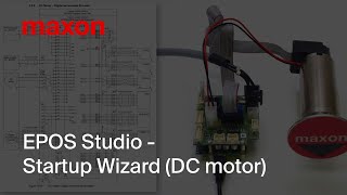 EPOS Studio - Startup Wizard (DC motor)
