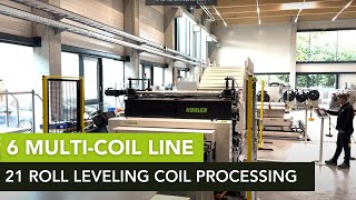 6 Multi-Coil with 21 Roll Leveling Coil Processing