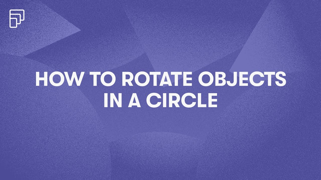 How To Rotate Objects In A Circle - YouTube