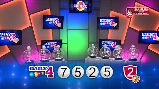 Daily 3 Daily 4 Midday Lottery Drawing: March 25, 2026