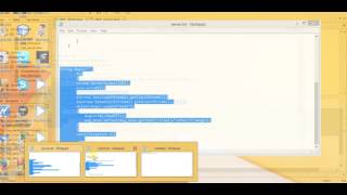 Creating a chat application in java using socket