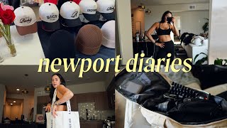 newport diaries | episode 01: setting up my new mac desktop \u0026 packing for nyc