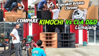 Compare Box KIMOCHI vs Box CLA D\u0026D Lumajang pakai speaker Betavo Crome🔥