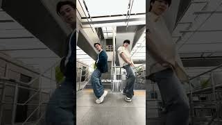 Jimin Like Crazy Dance Challenge with Baekho🔥 #likecrazy #jimin_face #jimin #baekho #bts #rm #shorts