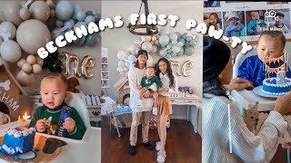 BECKHAMS FIRST PAW-TY VLOG