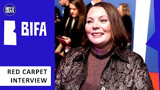 Joanna Scanlan - After Love - 2021 BIFA Red Carpet Interview
