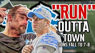 Detroit Lions LOSE Week 16 & fall to 7-8, MARGIN FOR ERROR LOST!