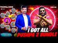 New emote and bundle Free Fire x Pushpa 2 Ring Event in tamil | PVS