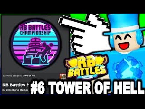 How To Get TOWER OF HELL RB BATTLES Season 3 EVENT BADGE!! (Roblox ...