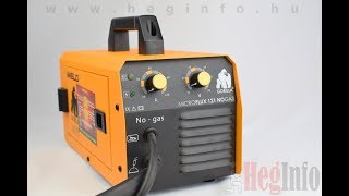 Iweld Microflux 121 NoGas porbeles hegesztőgép kicsomagolás / unboxing flux cored welding machine