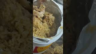 Bucket Biriyani Filling #Shorts - Bucket full of Biriyani 🤤 #Biriyani