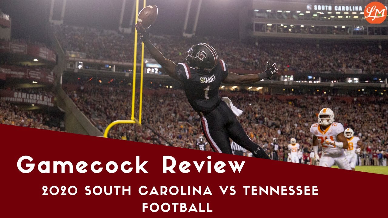 2020 South Carolina Gamecock Football Vs Tennessee Volunteers ...