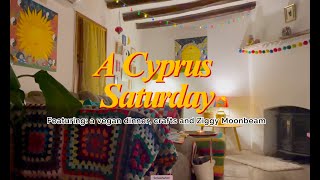 🏡 🌜🎨 VEGAN FEASTS AND CREATIVE CRAFTS: A Cosy Saturday Evening in Our Hidden Cyprus Home  🎨🌛🏡