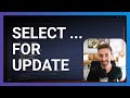 sql: SELECT FOR UPDATE - why didn't I know about this sooner??