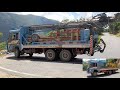 BoreWell Truck in Dangerous Hairpin Bend Hills