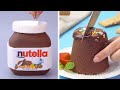 NUTELLA Chocolate Cakes Are Very Creative And Tasty | So Yummy Chocolate Cake Hacks | Tasty Plus