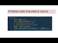 Coefficient of correlation using python