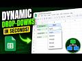 How to Create Dependent Dropdown Lists in Google Sheets (Quick Guide)