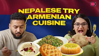 First Time Eating Armenian Food: Surprising Reactions! 😲🍴| NEWCHI TV