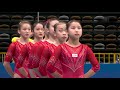 FULL MATCH：2021全运会体操女子团体预赛第一场 Gymnastics women's team preliminary 01，14th Chinese National Games