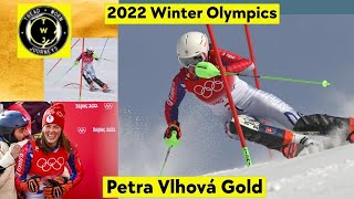 Petra Vlhová Gold | 2022 Winter Olympics | Women's Slalom | Petra Vlhová národný hrdina