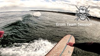 Bob Gnarly Surf Grom Team | And A Quick Log Session