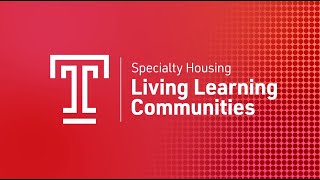 Apply for a Living Learning Community (LLC)