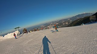 Ski Pilsko Korbielow. The largest ski resort in Poland.