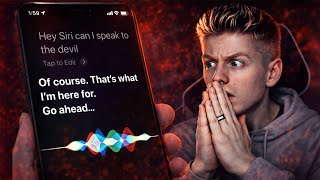 asking Siri FORBIDDEN questions!