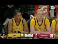 iowa vs nebraska women basketball feb 10 2025