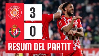 GIRONA FC 3-0 REAL VALLADOLID | LALIGA EA SPORTS 2024/25 J18 | GIRONA FC