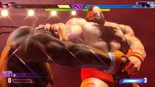 Zangief Critical Art on Dee Jay - Street Fighter 6