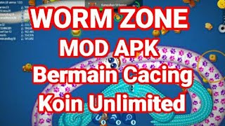 WORM ZONE MOD APK Bermain Cacing koin unlimited