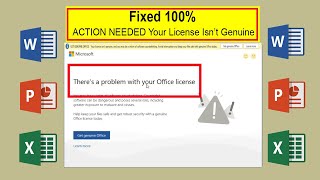 [Fix] There's Problem with your Office license | Your License Isn't Genuine.