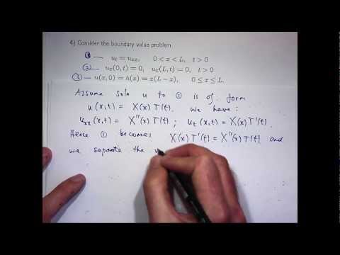 Heat equation: insulated ends Heat equation: insulated ends