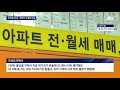 씨 마른 전셋집…줄 서서 집 보고 계약자 제비뽑기도 jtbc 뉴스룸