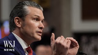 Hegseth Cites ‘Standards’ When Asked About Women in the Military | WSJ News