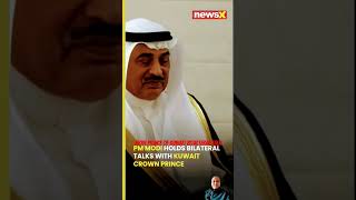 Modi jee with prince, Kuwait a bilateral meeting #shorts #politics #modi #india #kuwait #bjp #news