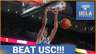 REACTION: ADAY MARA \u0026 UCLA Basketball ARE ROLLING After Beating USC!!