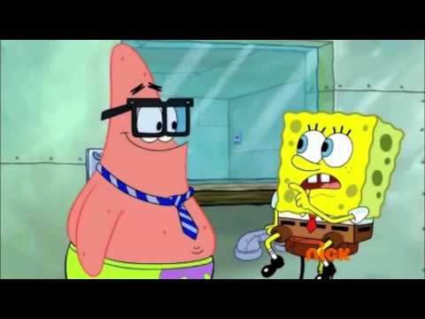 Patrick Star John Cena Wag Glasses Tie Spongebob