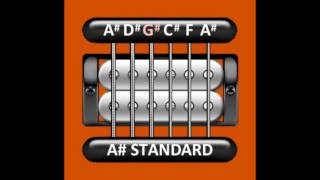 Perfect Guitar Tuner (A# / Bb Standard = A# D# G# C# F A#)