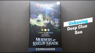 Deep Clue Sea | Unboxed | Commander  Preconstructed | Murders at Karlov Manor