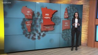 Minnesota now leads the nation in new COVID cases by population