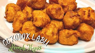 Cekodok Labu Lemak Manis || Sedap Buat Minum Petang