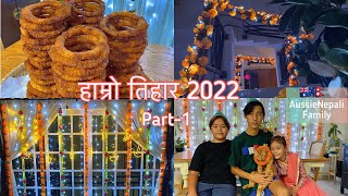 Hamro Tihar 2022 Part-1 || Aussie-Nepali Family