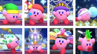 Kirby Star Allies - All Copy Abilities