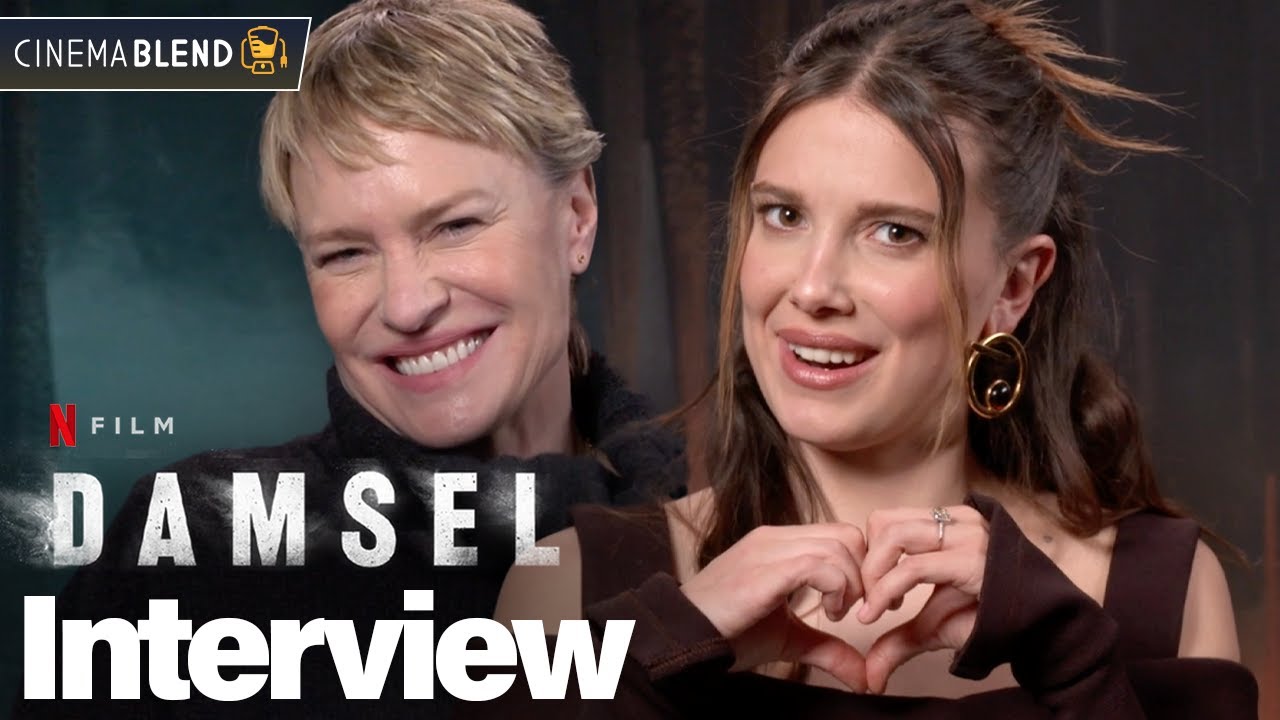 Netflix S Damsel Interviews With Millie Bobby Brown Robin Wright And