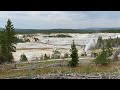 黄石公园间歇泉，yellowstone national park geyser